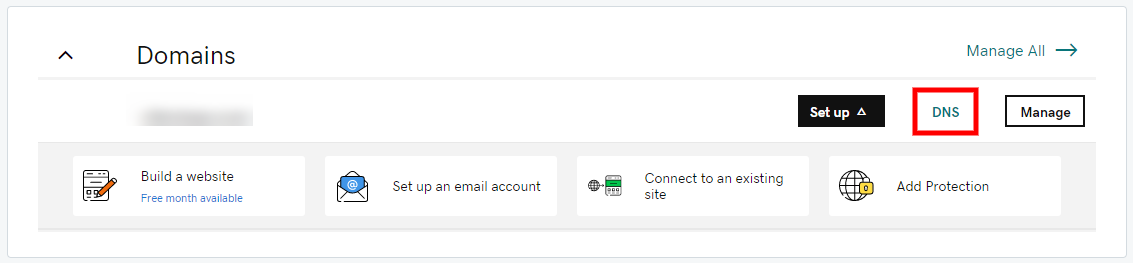 تغيير الـ DNS موقع جودادي